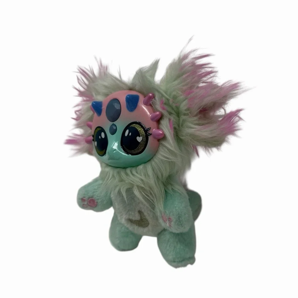 Magic Mixies Mixlings Teal‎ Pink Alien Plush Moon Belly 6.5 Inch Moose Toys 2022